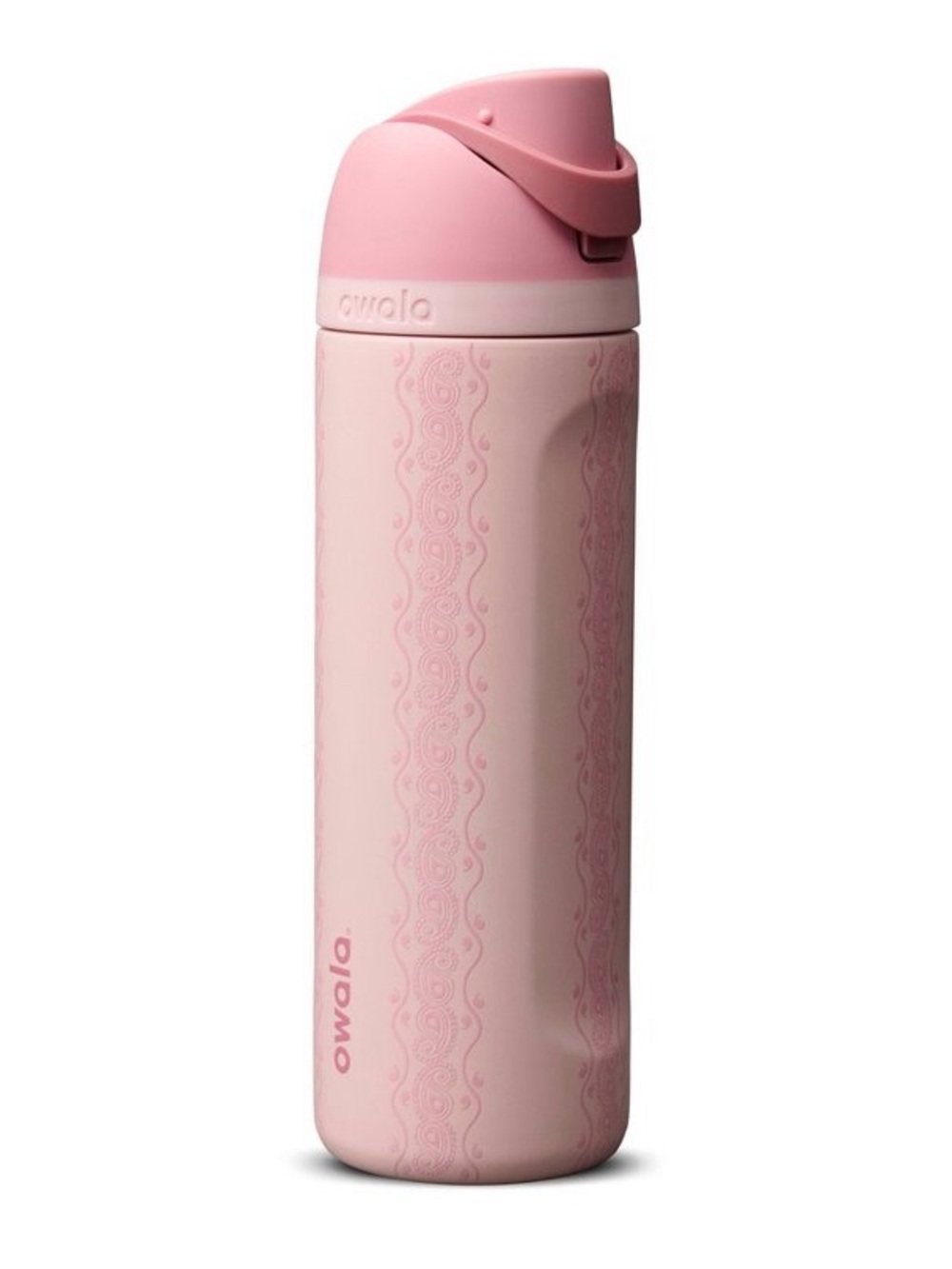 Owala Painted Canyon Ballerina Baby Pink cow print 24 oz tumber bottle New tags